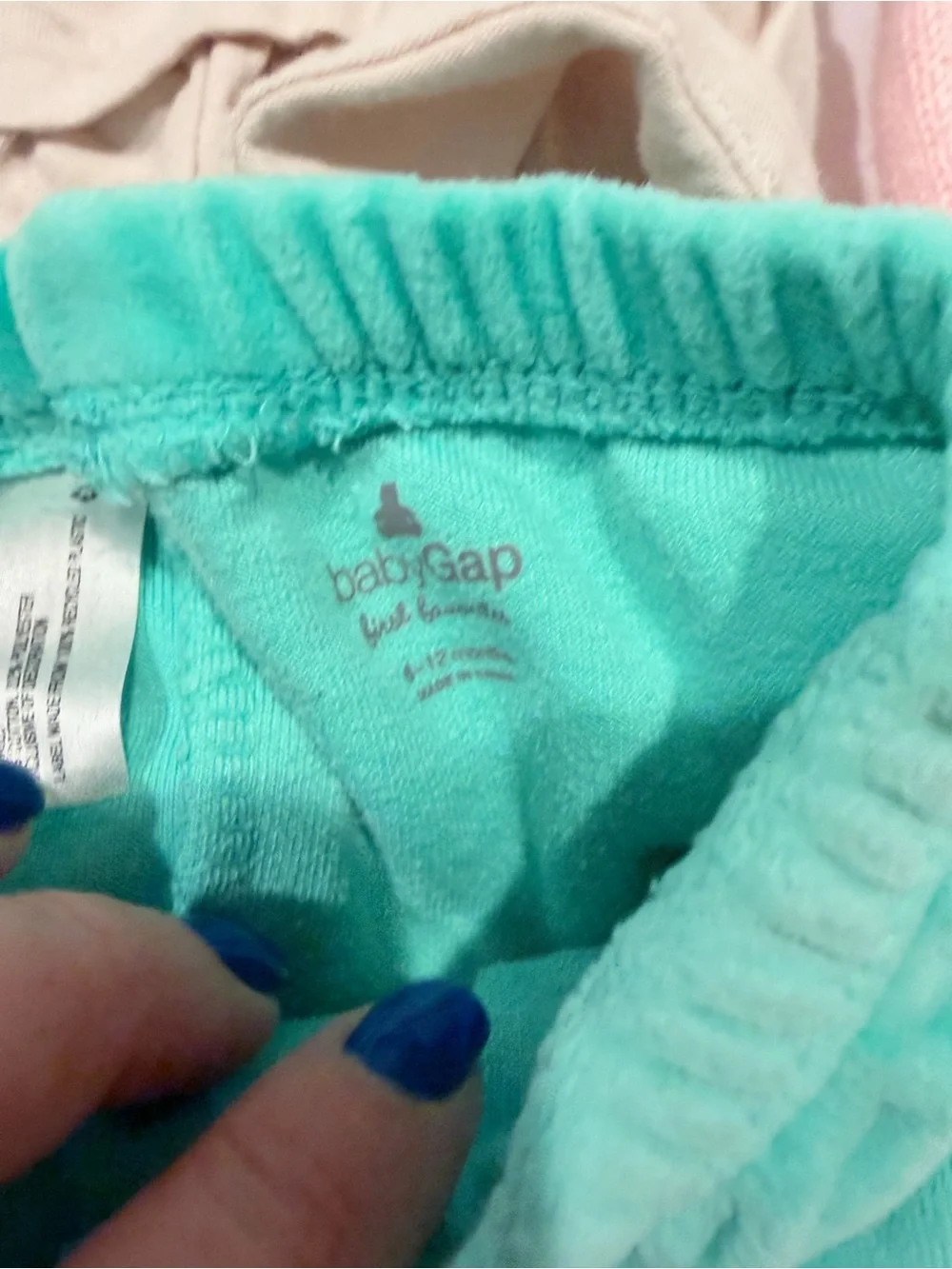 GAP Girls Pink Peach Teal Cream Mix Bottoms and Tops Set